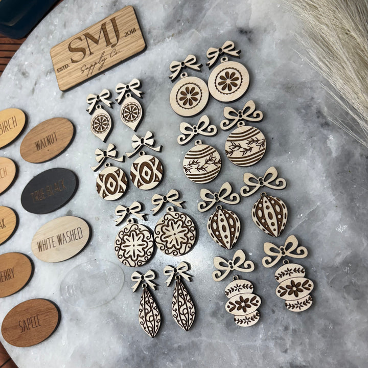Whimsical Ornament Dangle - 8 STYLES (1 Pair)