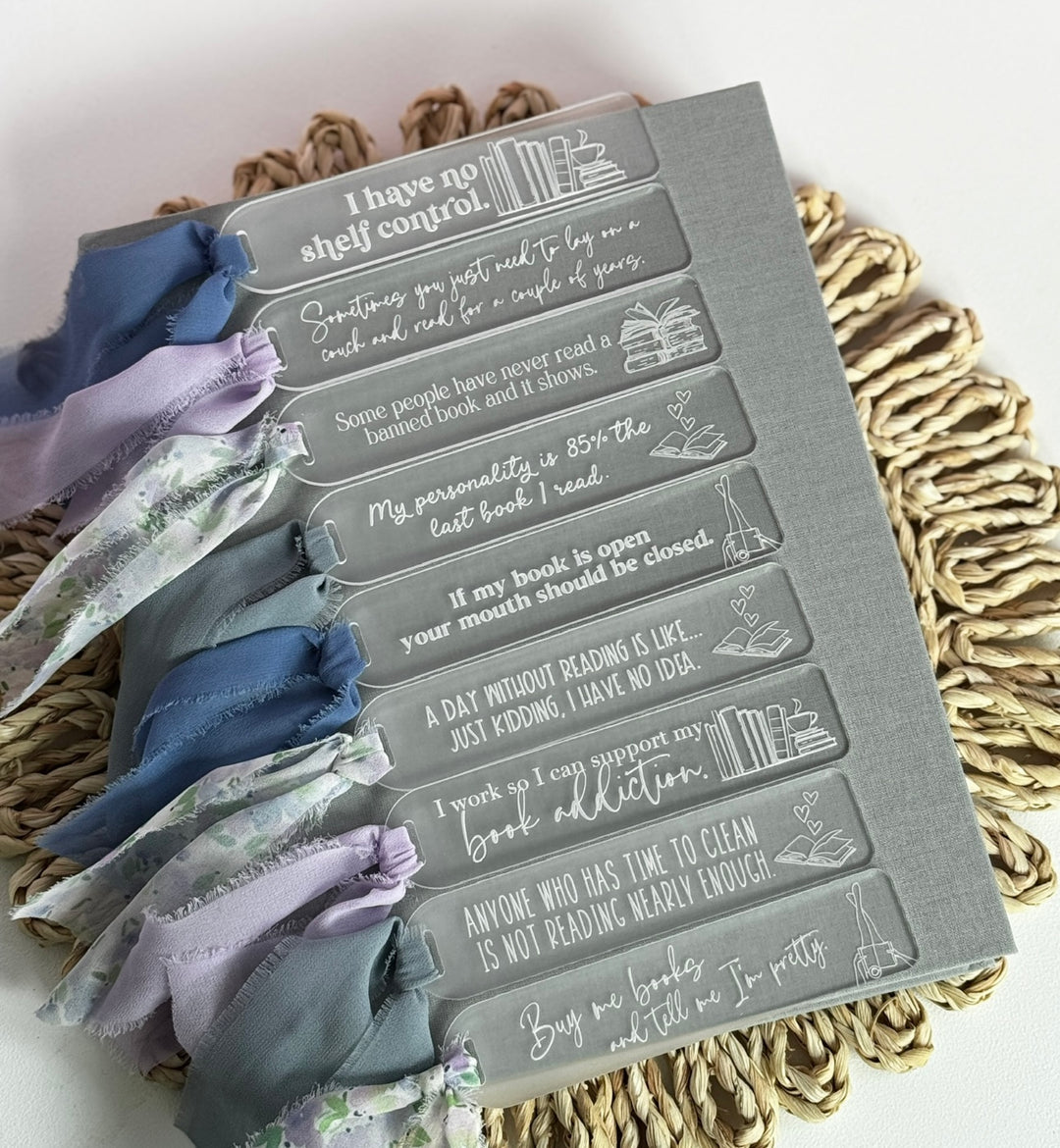 Book Quote Bookmark - 9 STYLES (1 Bookmark)