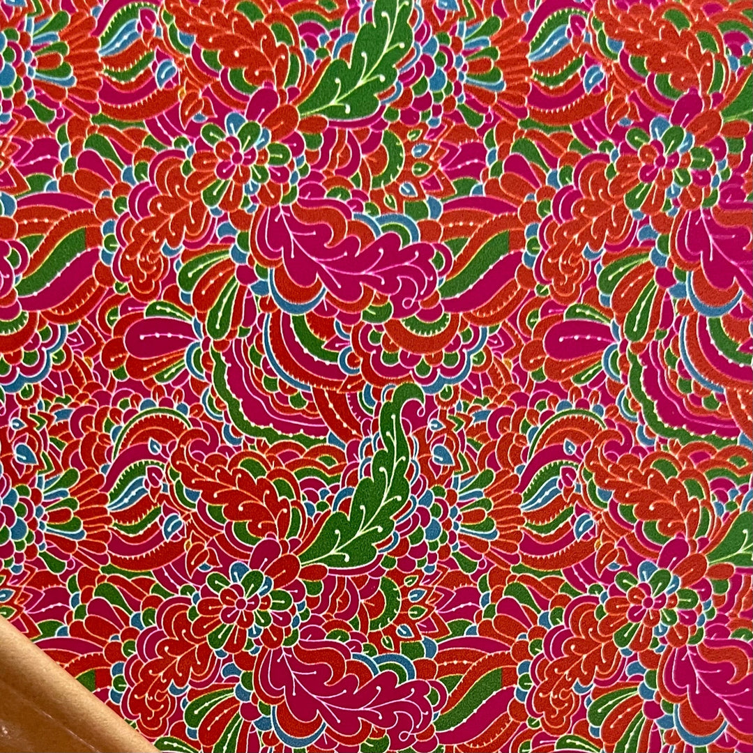 Bright Summer Doodle - Acrylic