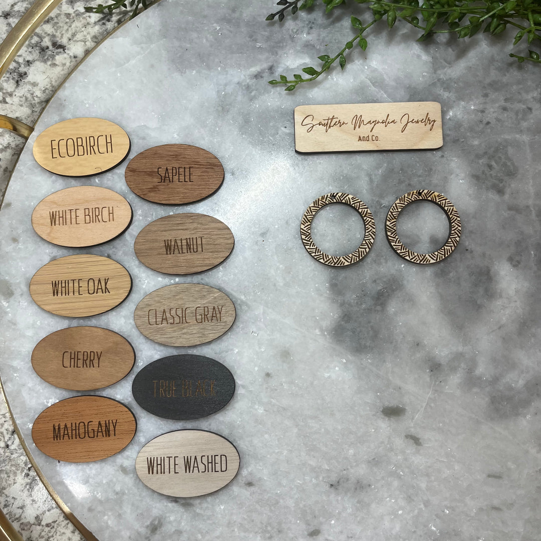 Brushstroke Hoops (1 Pair)