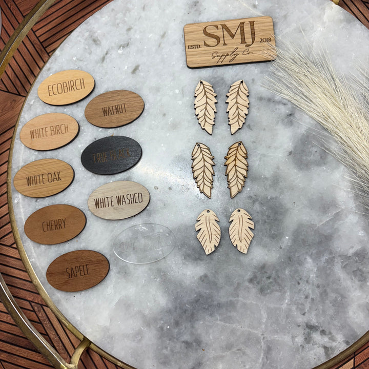 Whispy Feathers - 3 STYLES (1 Pair)