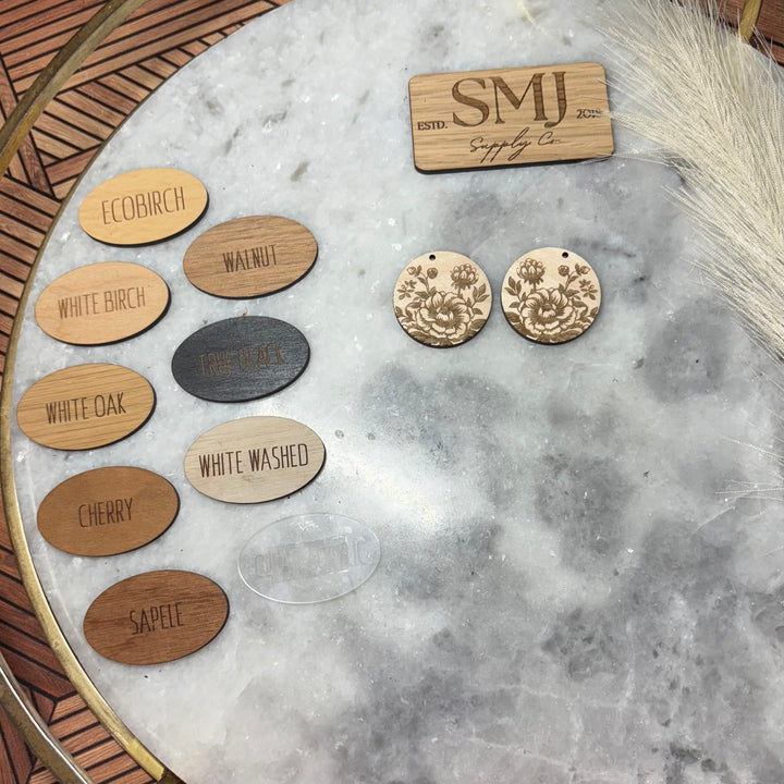 Rose Engraved Dial (1 Pair)