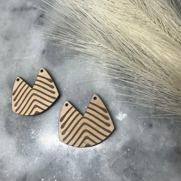 Striped Split Handbag (1 Pair)
