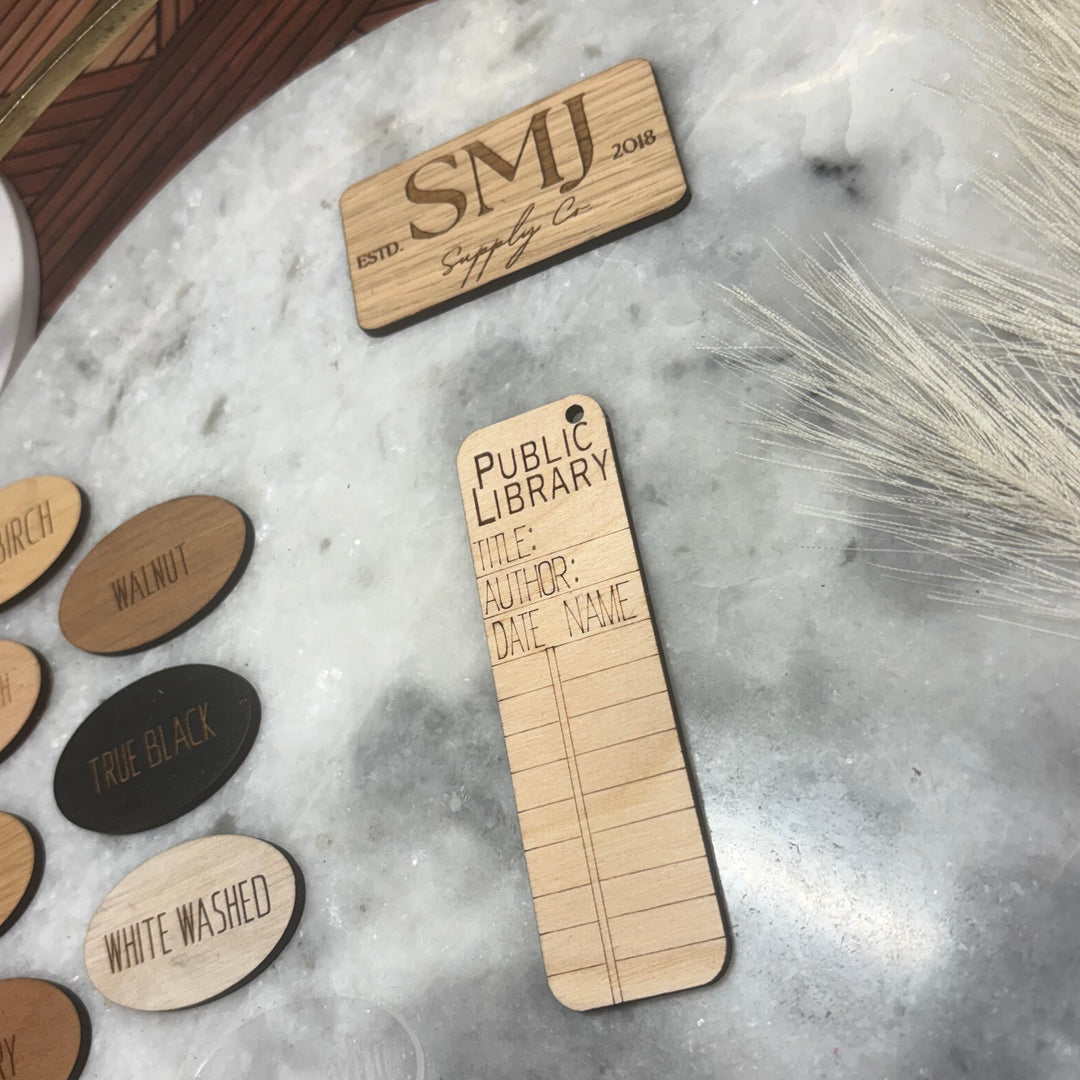 Public Library Card Bookmark - (1 Bookmark)