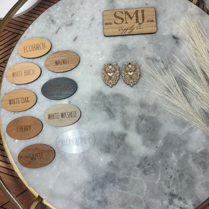 Scroll Heart(1 Pair)