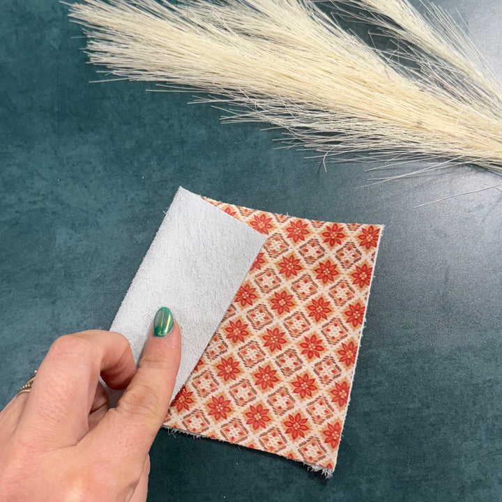 SMJ Boho Mandala Veg-Tanned Leather Sheet (2 SIZES)