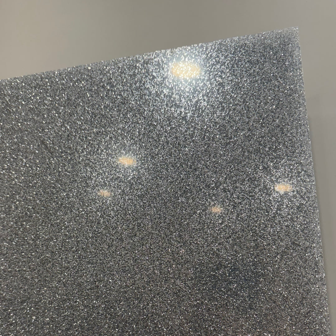 Silver Fine Glitter - Acrylic