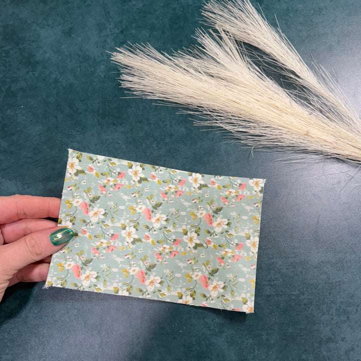 SMJ Easter Floral Veg-Tanned Leather Sheet (2 SIZES)