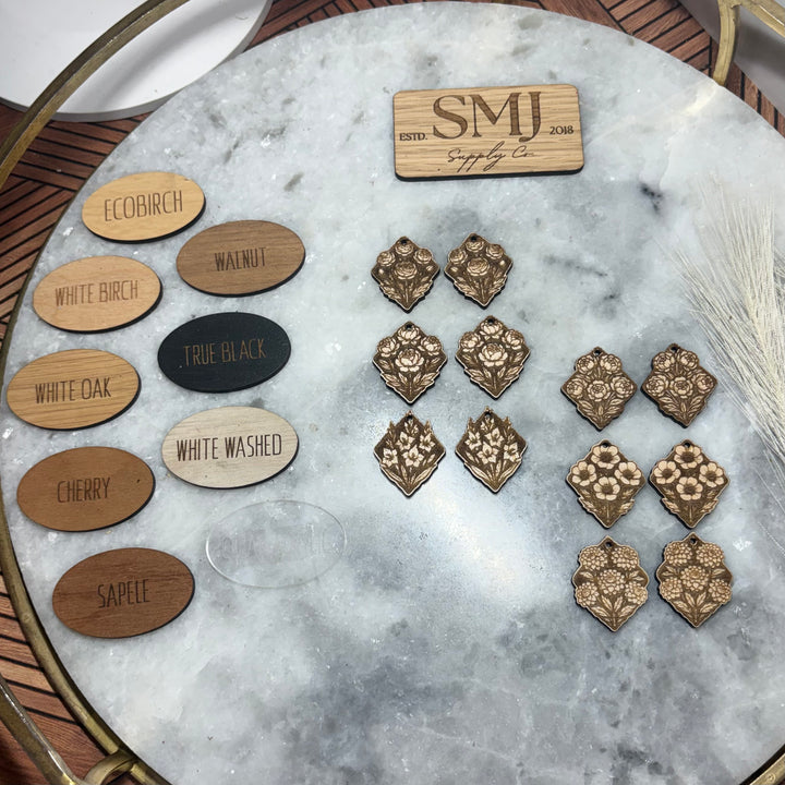 Reverse Flower Bouquet - 6 STYLES (1 Pair)