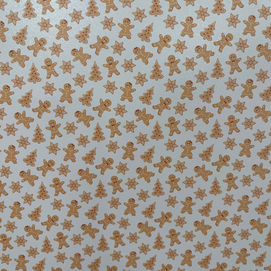 Gingerbread Man - Printed Wood