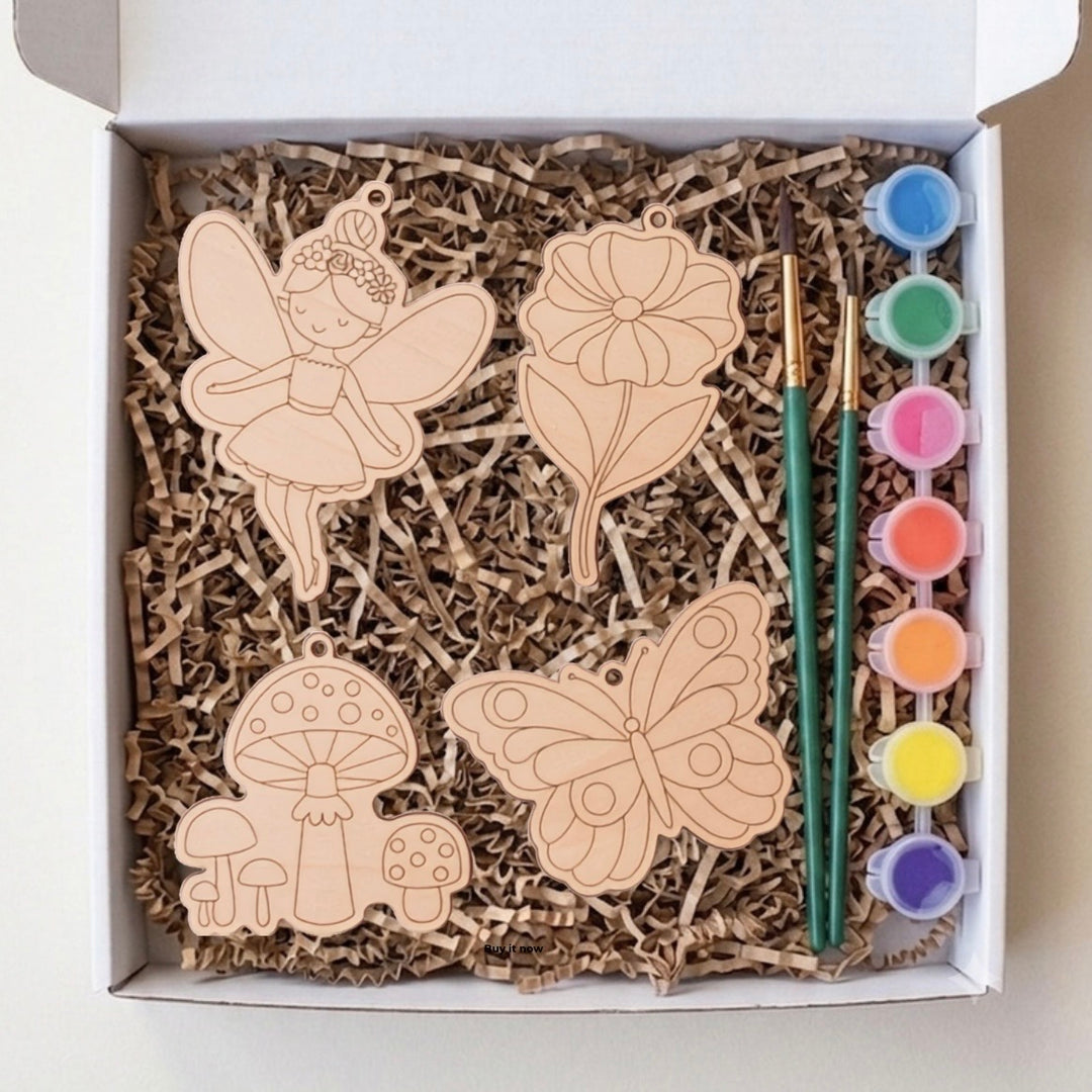 Garden Fairy Theme - DIY Paint Kit