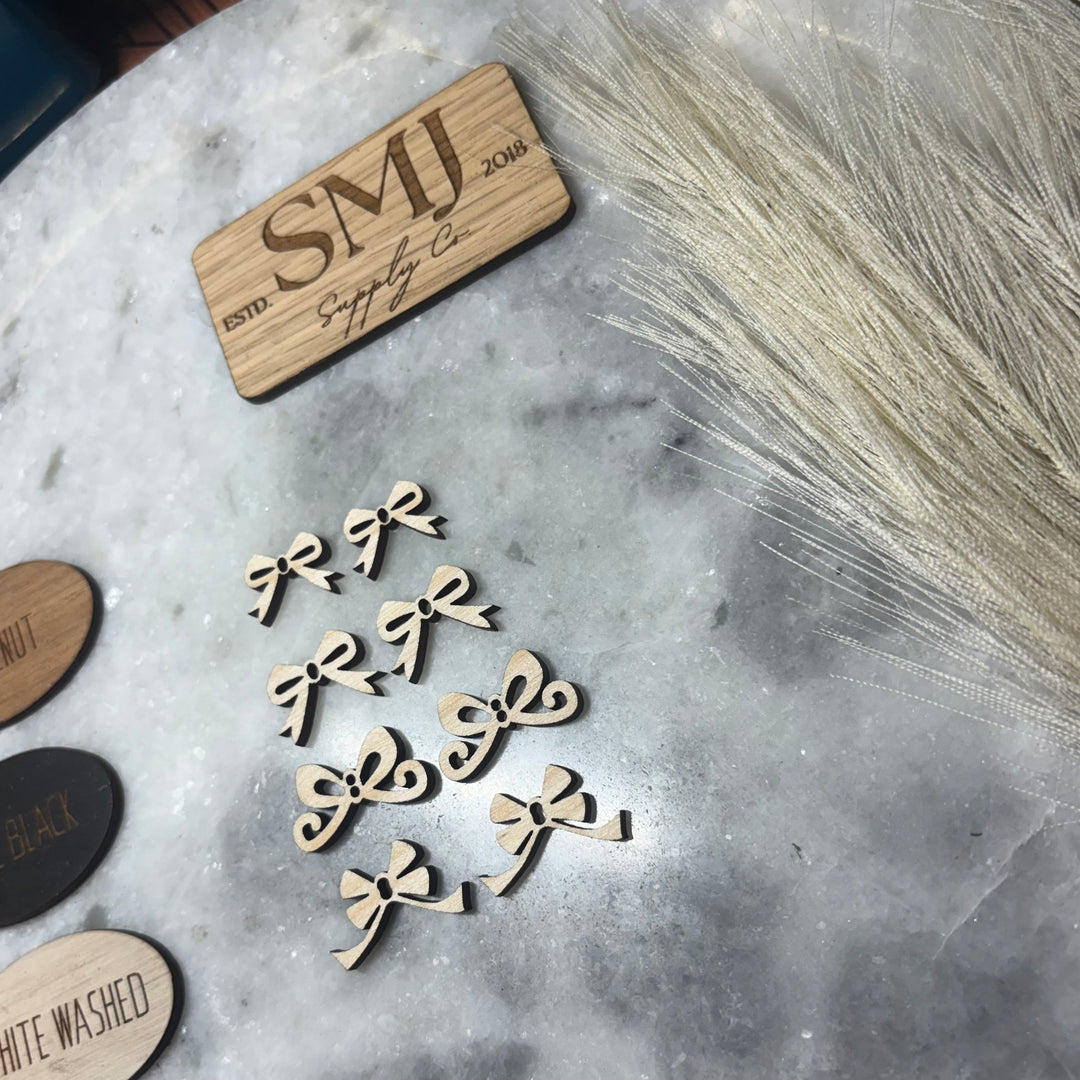 Whimsical Bow Connectors - 4 STYLES (1 Pair)