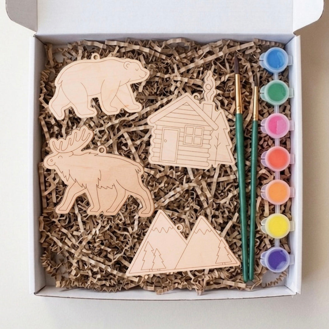 Woodland Theme - DIY Paint Kit