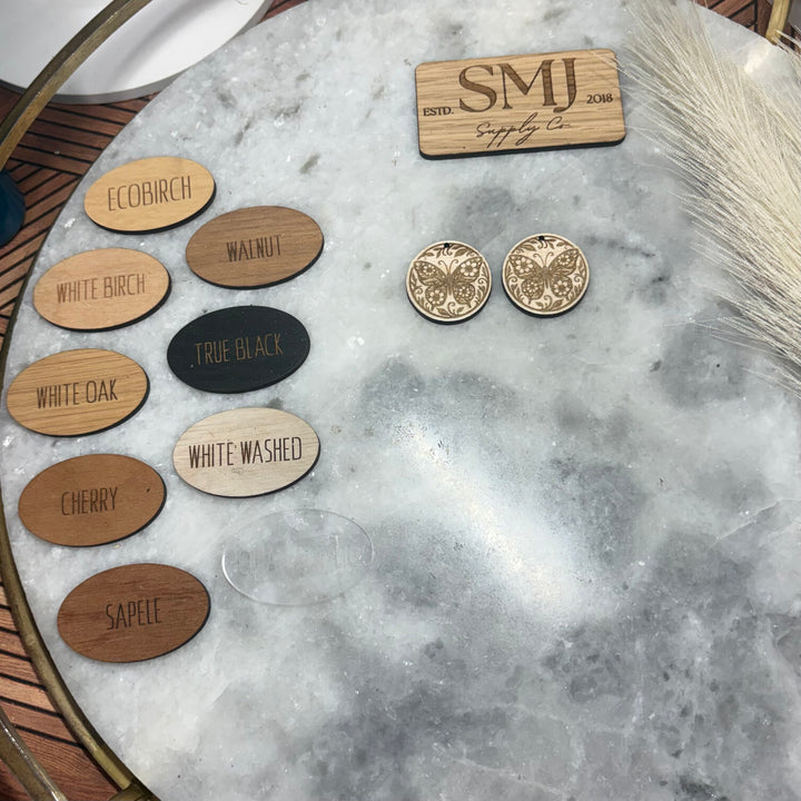 Floral Butterfly Dial (1 Pair)