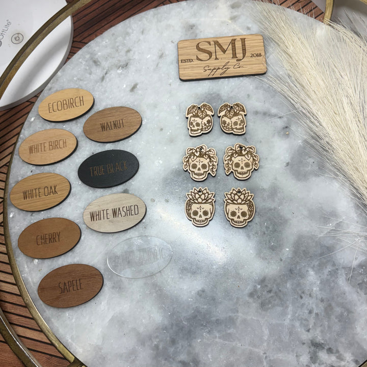 Skull Planters - 3 STYLES (1 Pair)