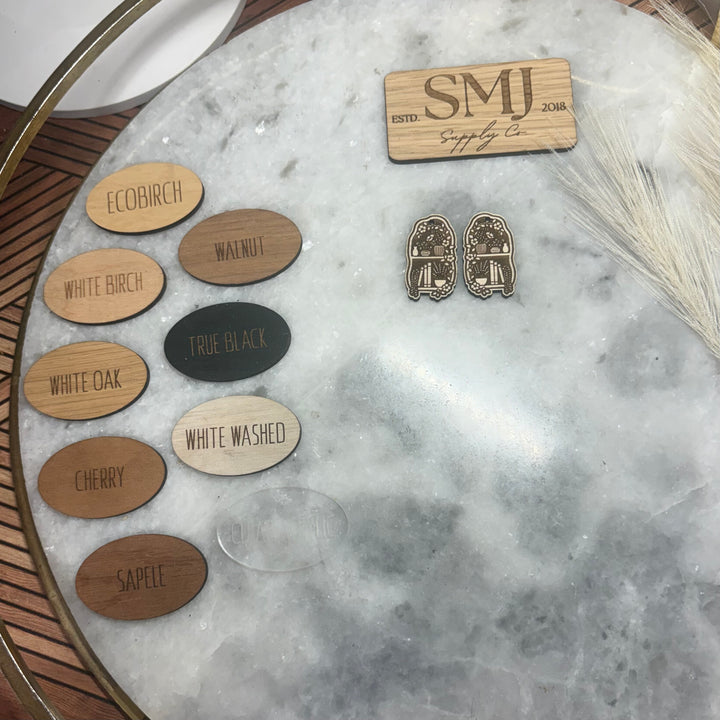 Floral Groovy Bookshelf (1 Pair)
