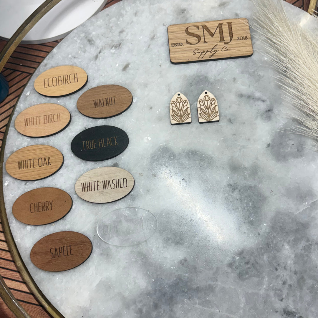 Stainglass Tulip Window (1 Pair)