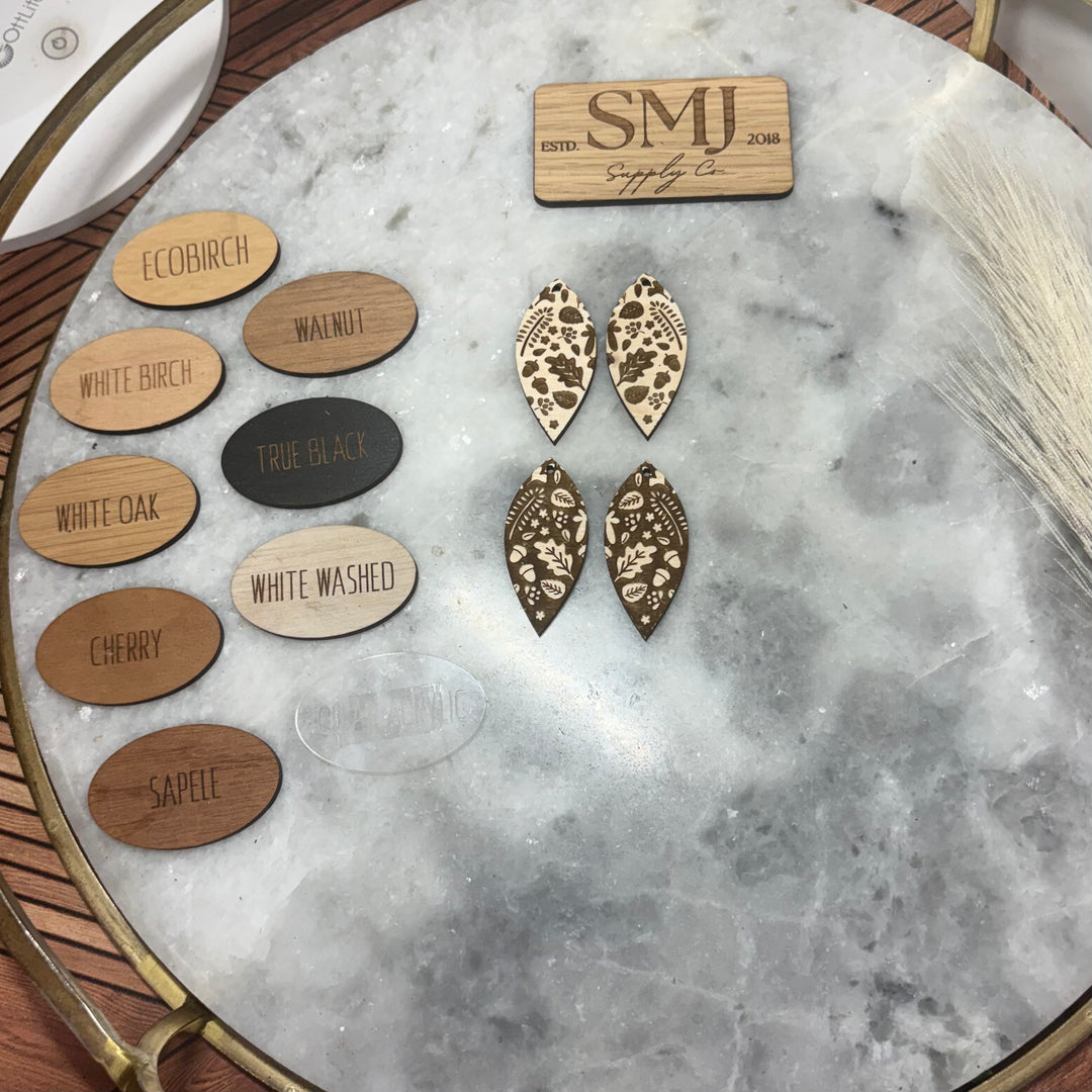 Autumn Foliage Slim Petal - 2 STYLES (1 Pair)