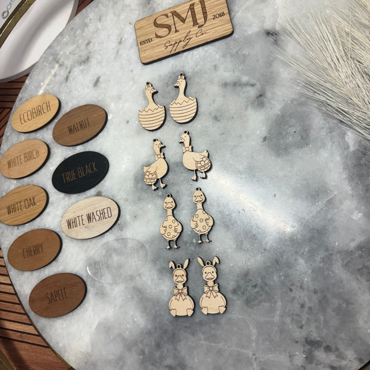 Easter Goose Dangles - 4 STYLES (1 Pair)