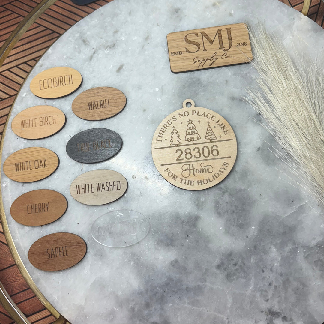 Ornament - Zipcode Holiday Ornament (1 Ornament)