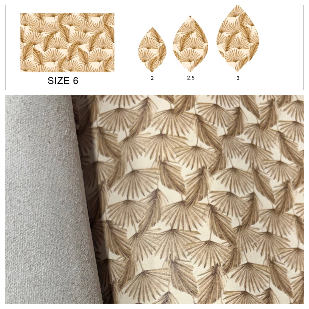 SMJ Rattan Fan Veg-Tanned Leather Sheet (2 SIZES)