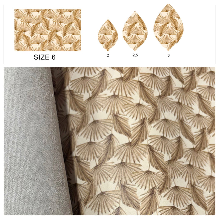 SMJ Rattan Fan Veg-Tanned Leather Sheet (2 SIZES)