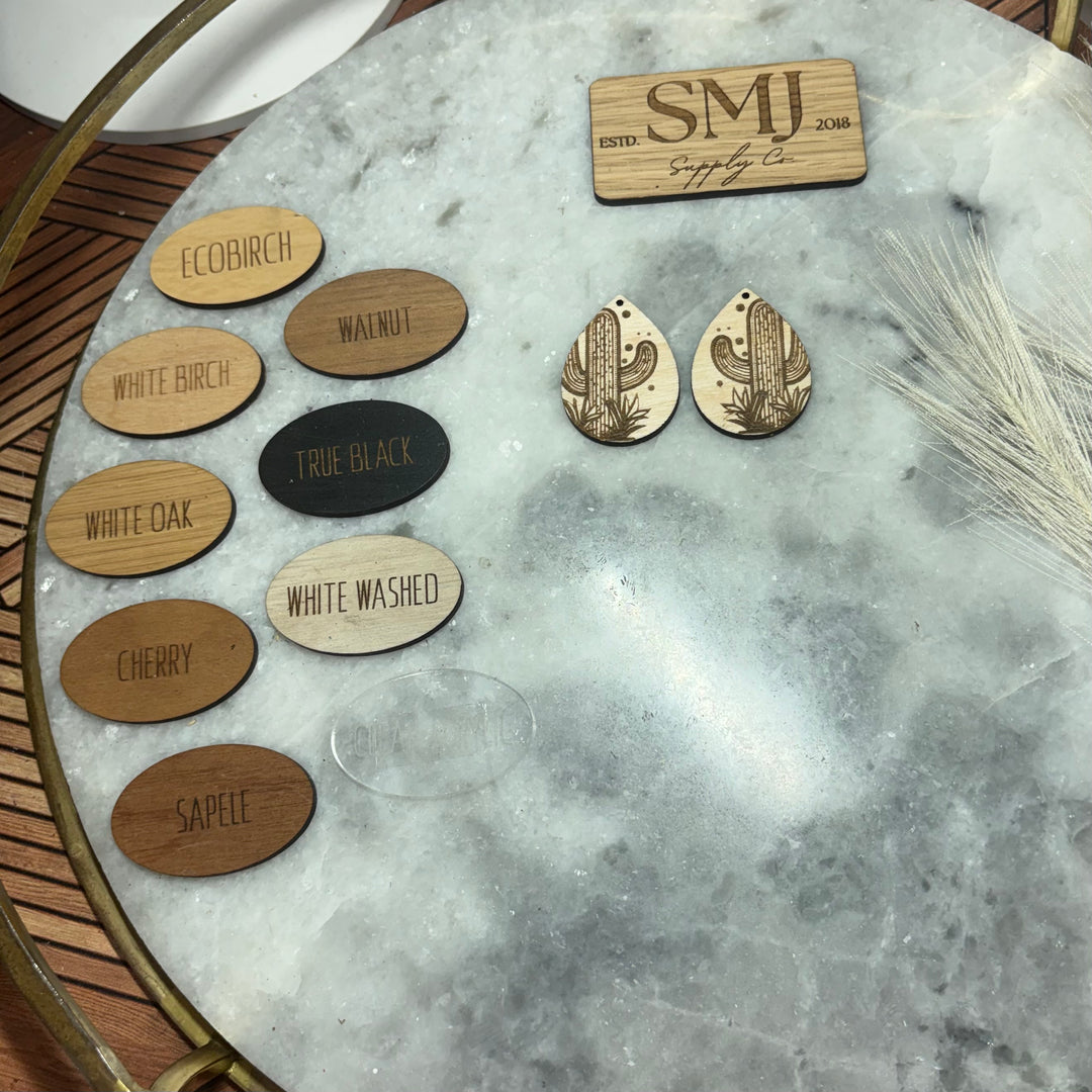 Arizona Cactus Teardrop (1 Pair)