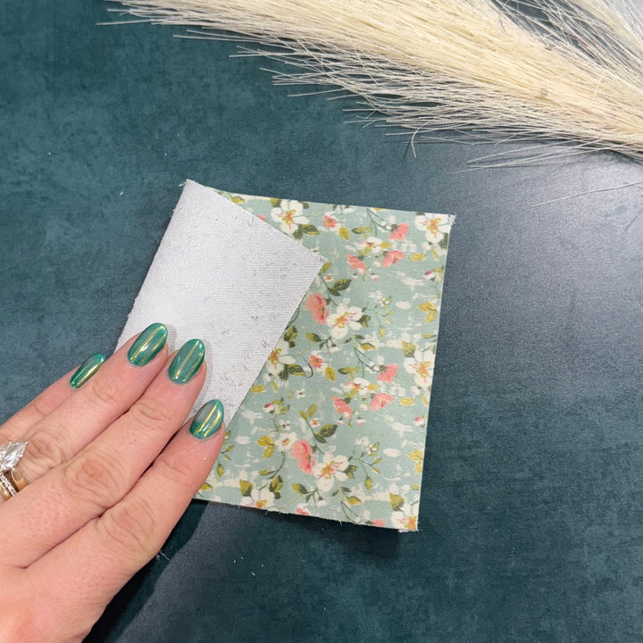 SMJ Easter Floral Veg-Tanned Leather Sheet (2 SIZES)