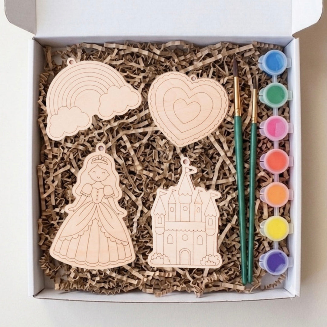 Princess Fairytale Theme - DIY Paint Kit