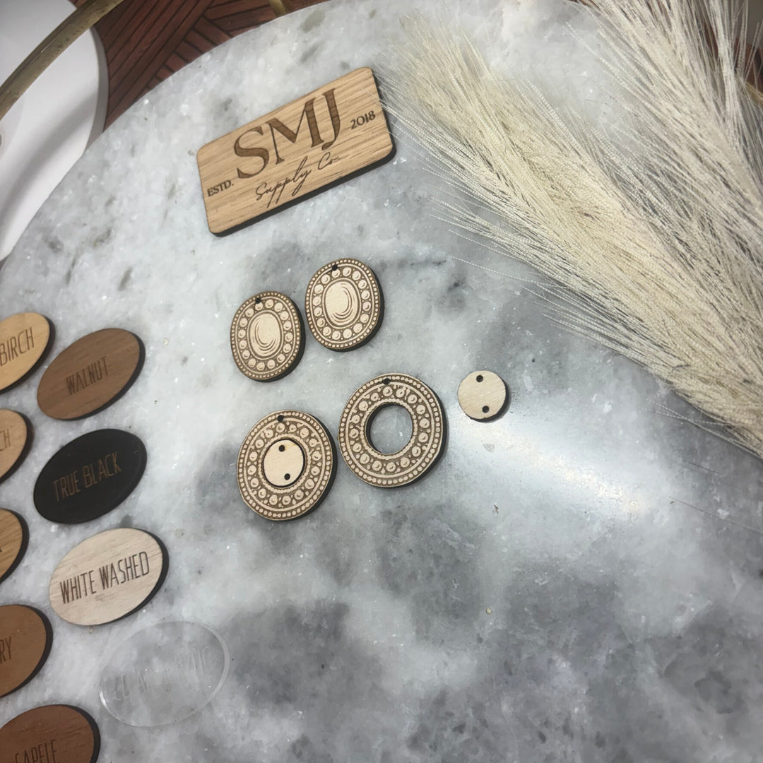 SW Jewel Concho - 2 STYLES (1 Pair)