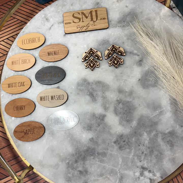 Mandala Split Leaf (1 Pair)