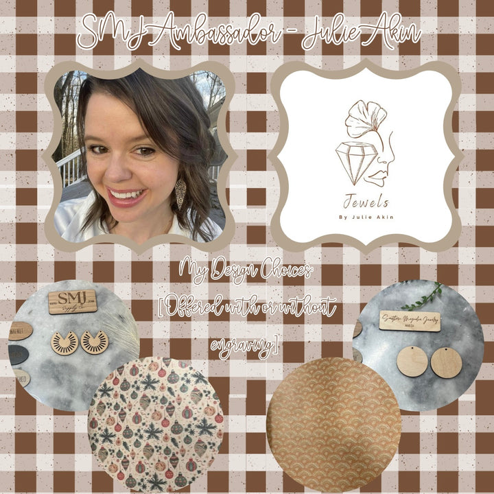 PRINTED VEG-TANNED LEATHER - Bohemian Fan