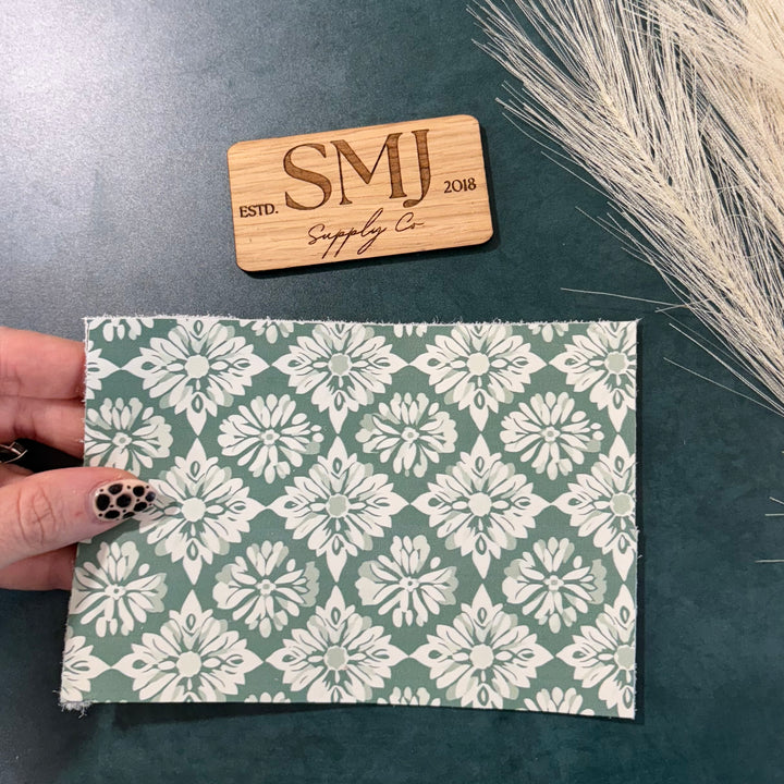 SMJ Lis Green Veg-Tanned Leather Sheet (2 SIZES)