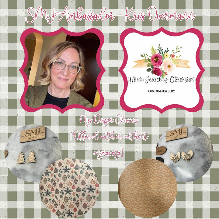 PRINTED VEG-TANNED LEATHER - Bohemian Fan