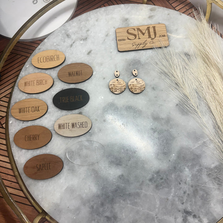 Desert Scene Dial with Connector (1 Pair)