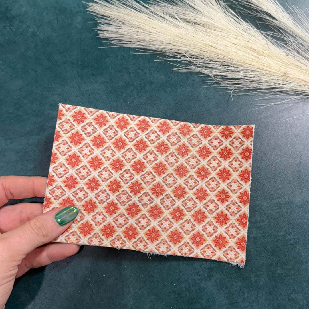 SMJ Boho Mandala Veg-Tanned Leather Sheet (2 SIZES)