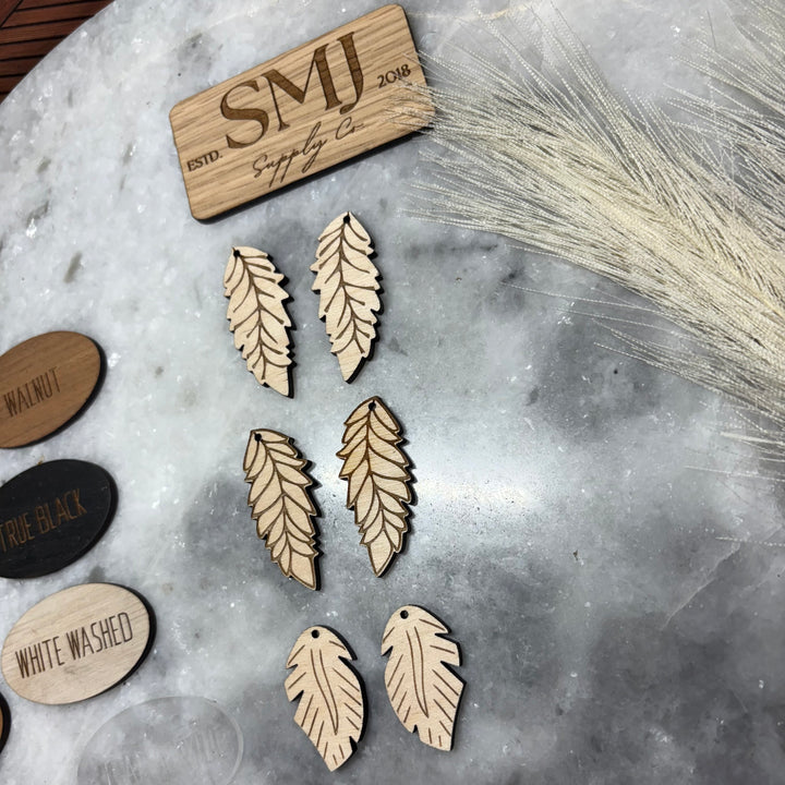 Whispy Feathers - 3 STYLES (1 Pair)