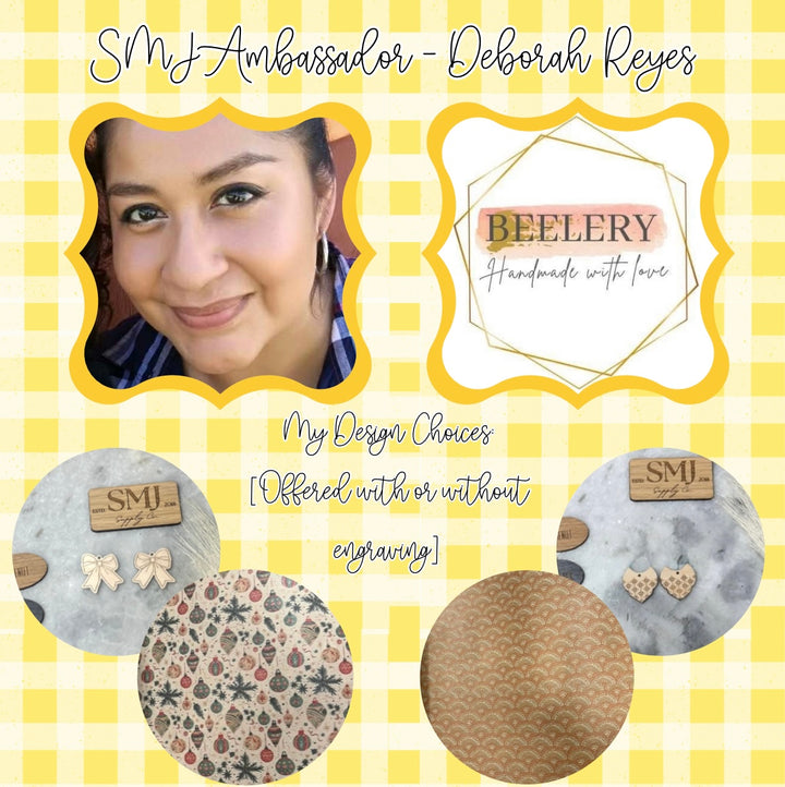 PRINTED VEG-TANNED LEATHER - Bohemian Fan