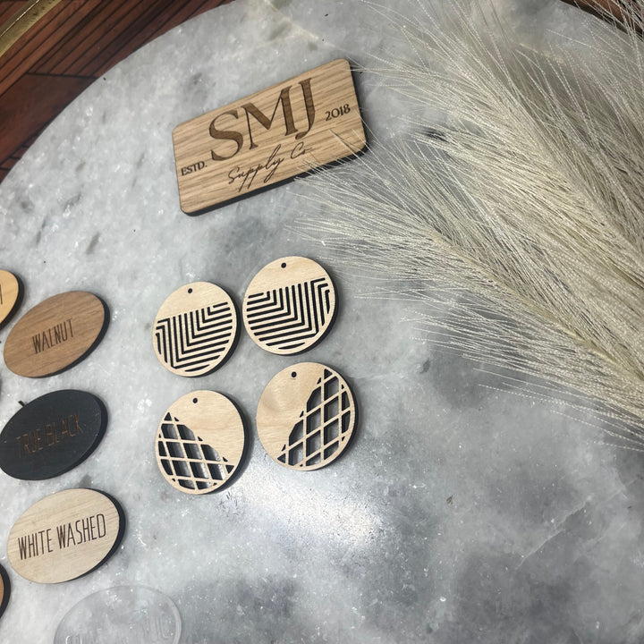 Geometric Dial Cutout - 2 STYLES (1 Pair)