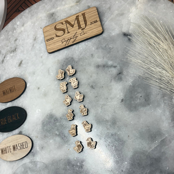 Valentine’s Goose Studs - 6 STYLES (1 Pair)