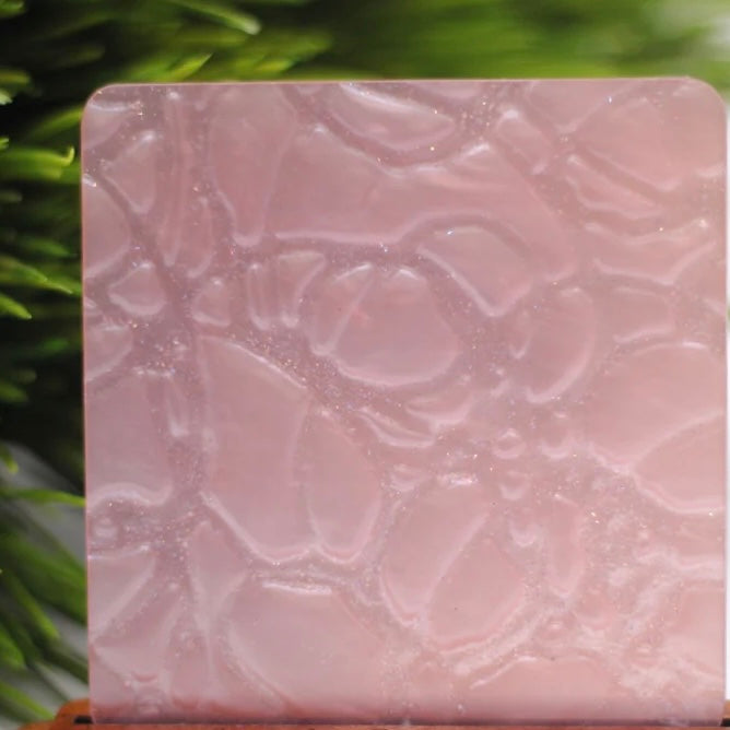Soft Pink Crackle - Printed Acrylic Blanks (Numerous Styles)