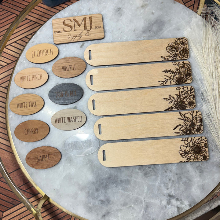 Wildflower Bookmark - 5 STYLES (1 Bookmark)