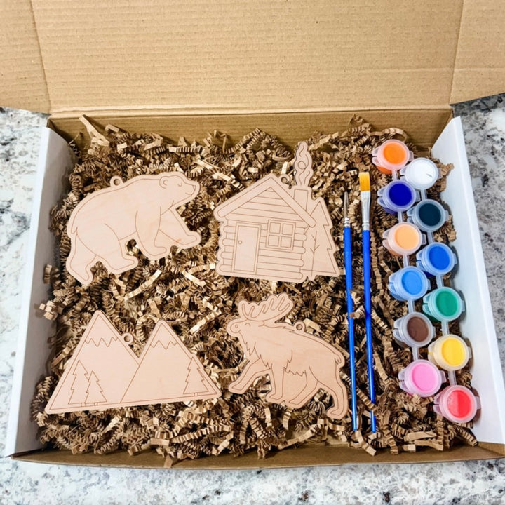 Woodland Theme - DIY Paint Kit