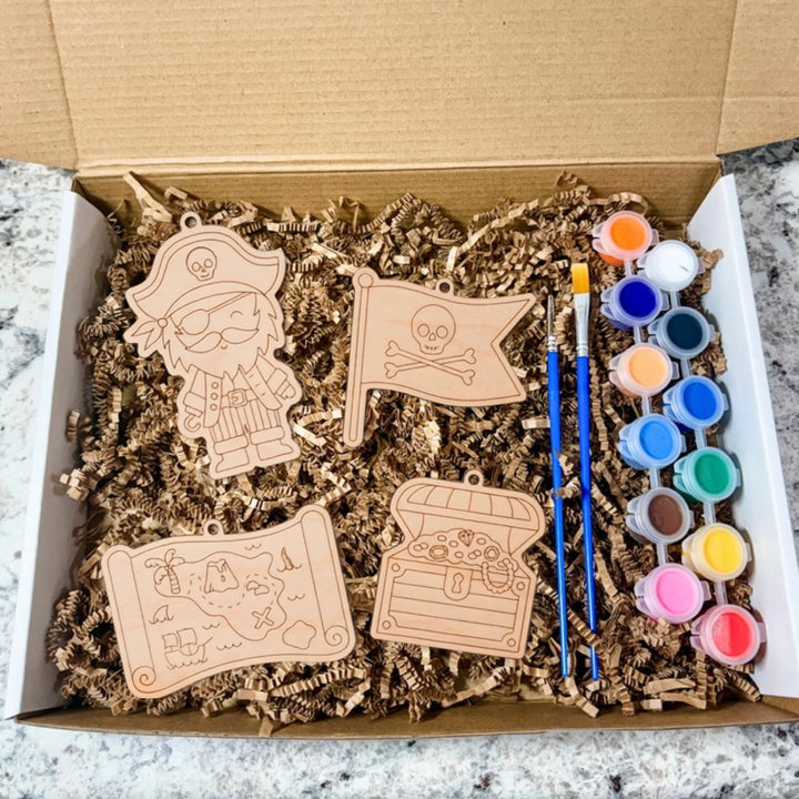 Pirate Theme - DIY Paint Kit