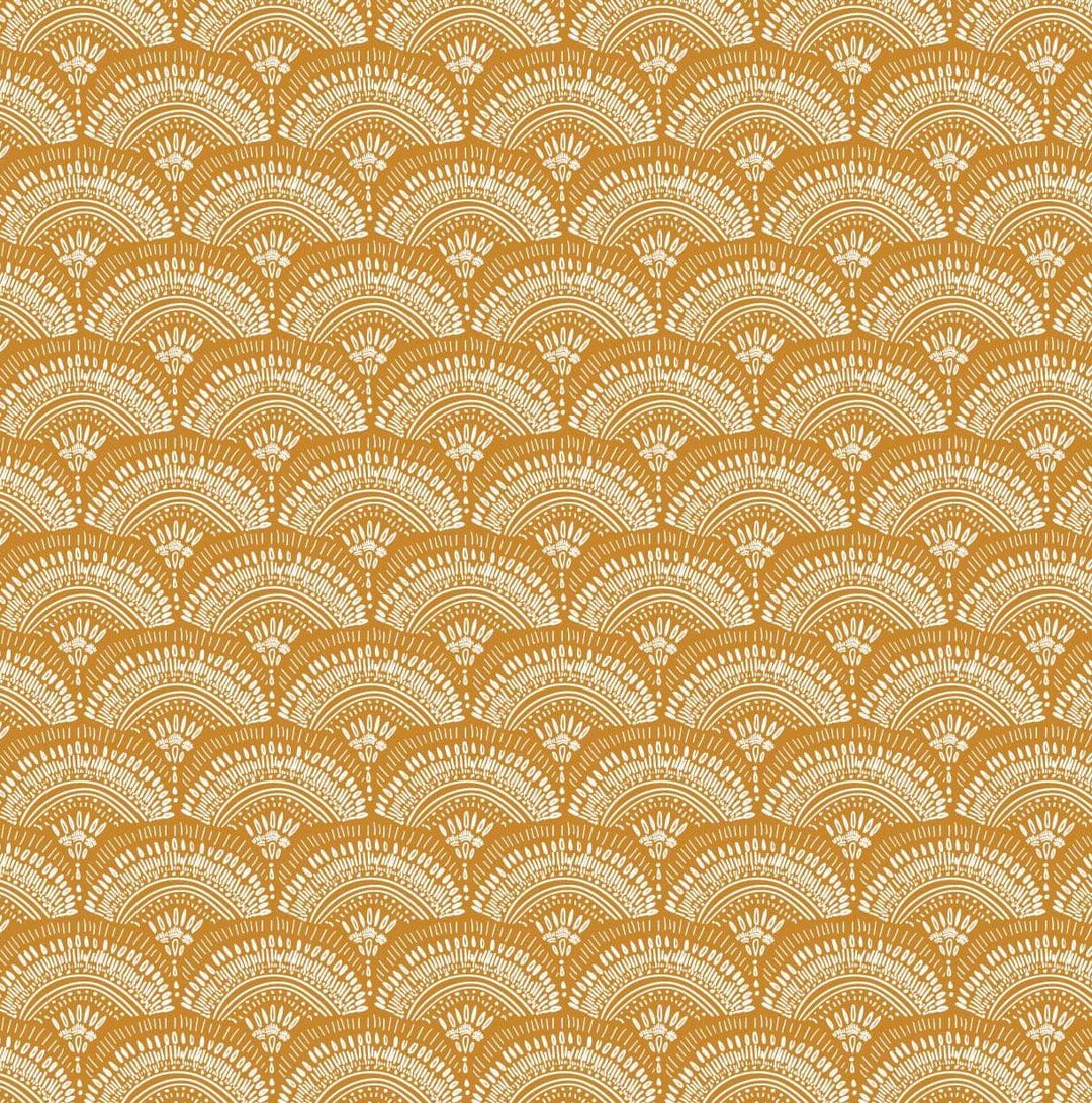 Mustard Bohemian - Printed Wood