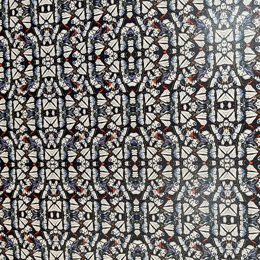 Butterfly Mosaic - Printed Wood