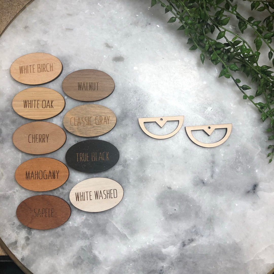 Semi Circle Point Cutout (1 Pair)