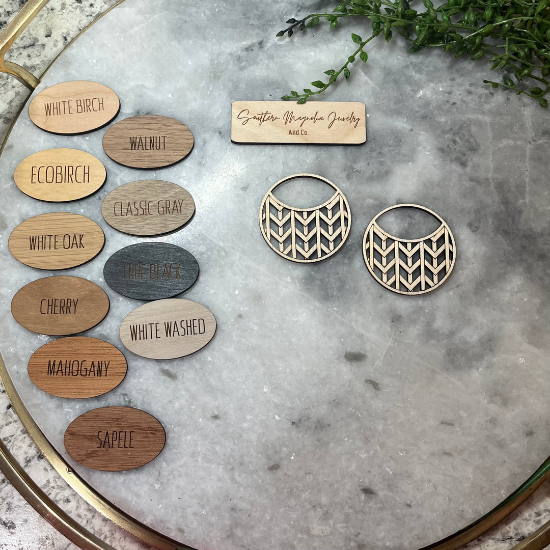 Chevron Weave Cutout (1 Pair)