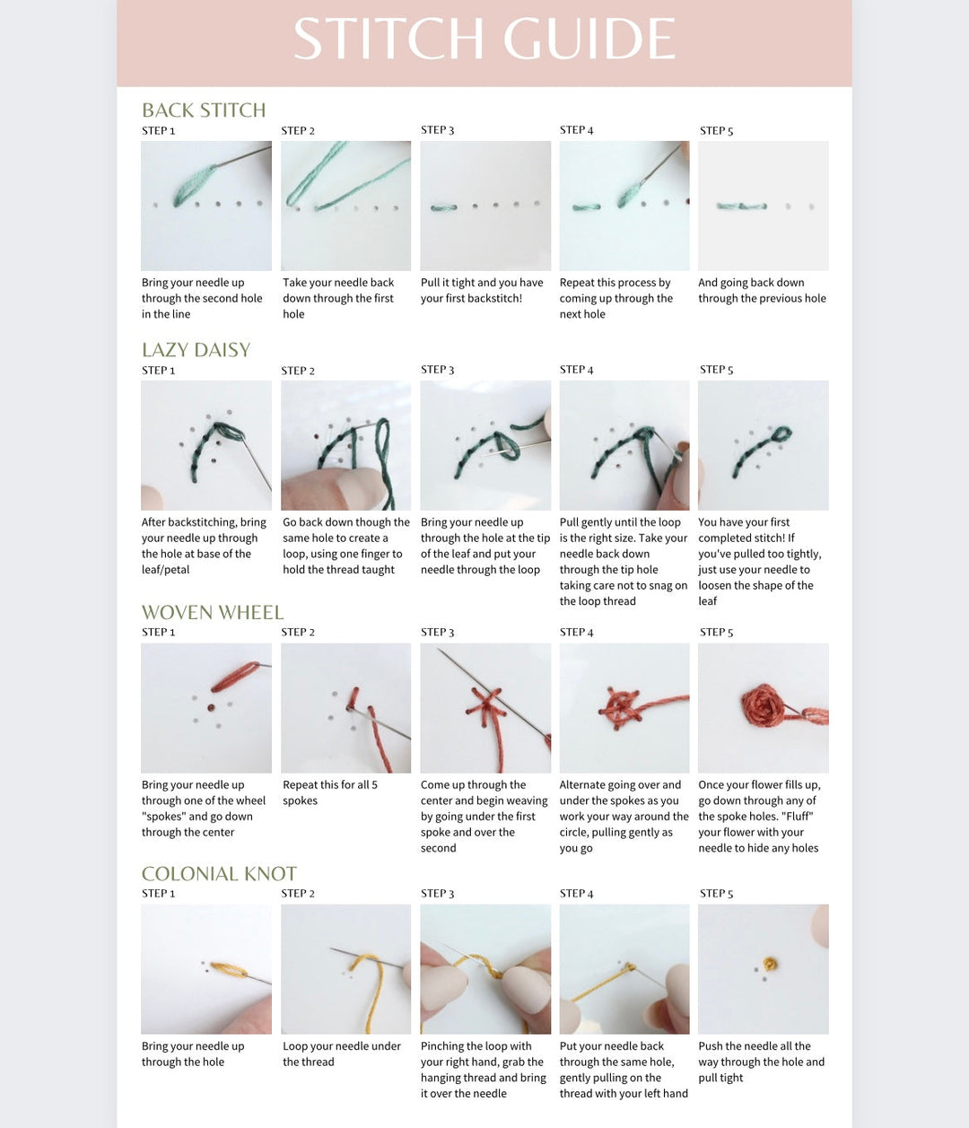 Embroidery Earring Blanks - 11 STYLES (1 Pair)