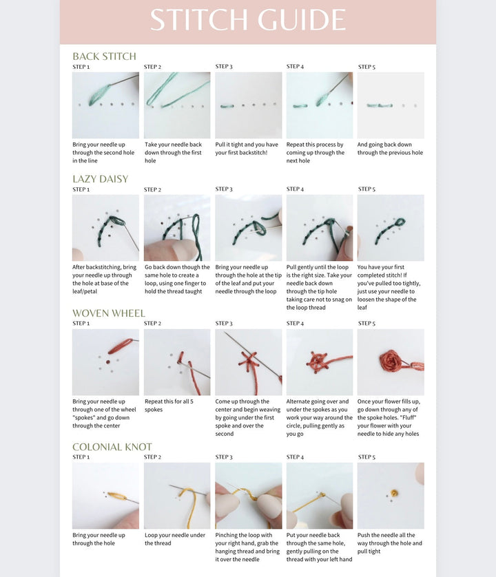 Embroidery Earring Blanks - 11 STYLES (1 Pair)